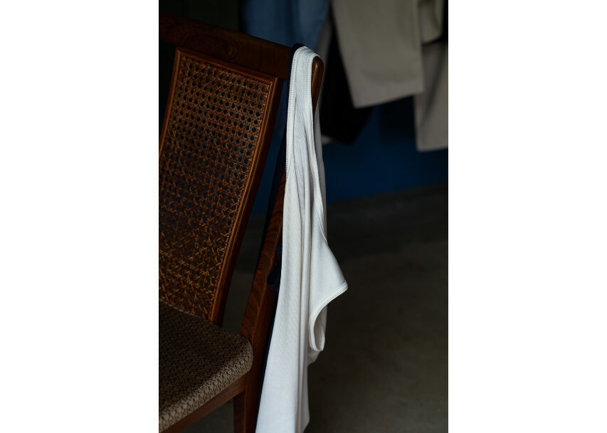 MAATEE&SONS Ex. WASHABLE SILK RIB TANK TOP | Mu...