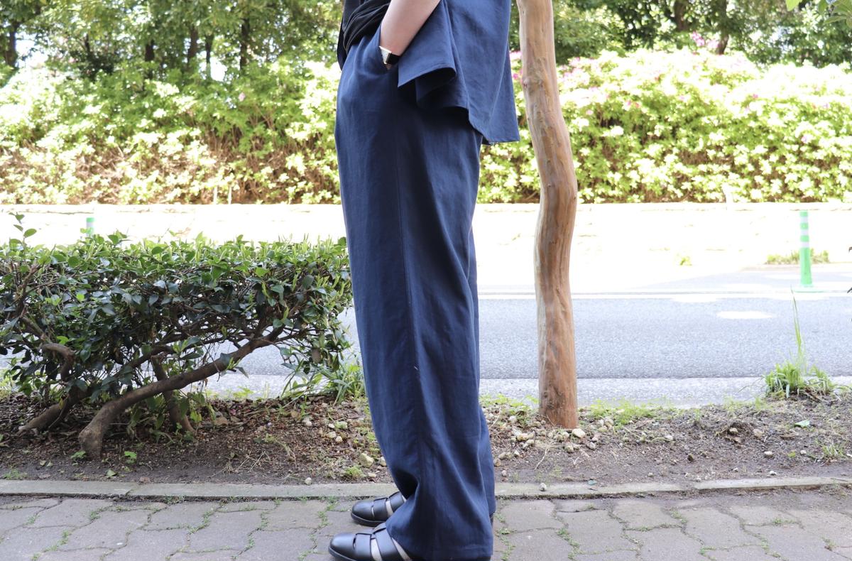 RAKINES Ex. Limit Linen 1TUCK PANTS | MusterWerk RAKINES Ex. Limit Linen 1TUCK PANTS | MusterWerk