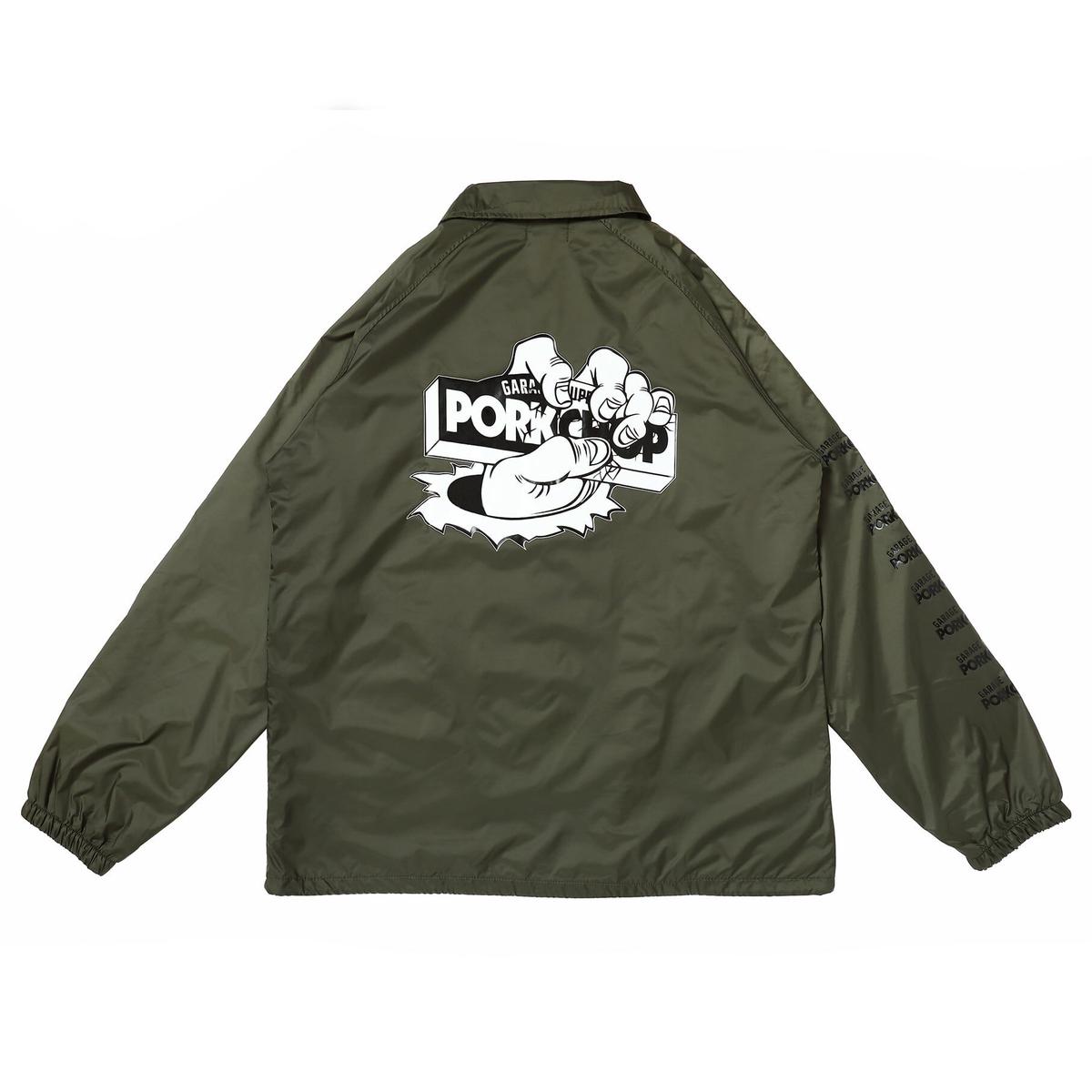 中古】 L PORKCHOP CRUSHER COACH JKT ナイロンジャケット