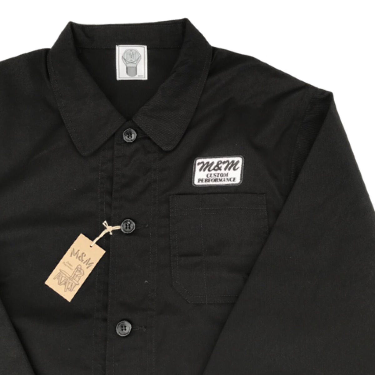 M&Mロゴ カバーオール M&M CUSTOM PERFORMANCE T/Cカバーオールジャケット M