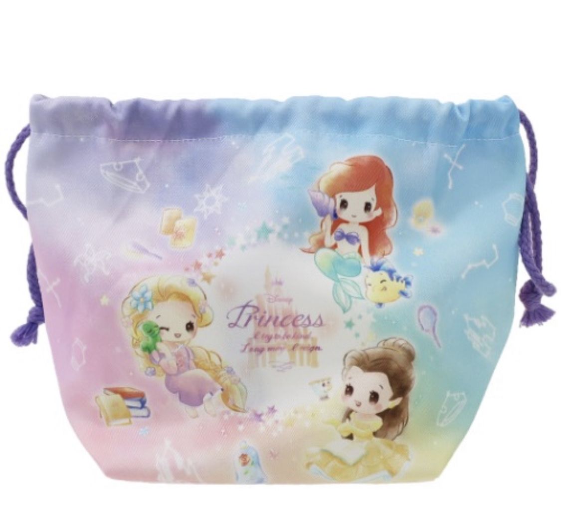 ディズニープリンセス ランチ巾着 ♡ お弁当袋 | はな と ゆめ ディズニープリンセス ランチ巾着 ♡ お弁当袋 | はな と ゆめ