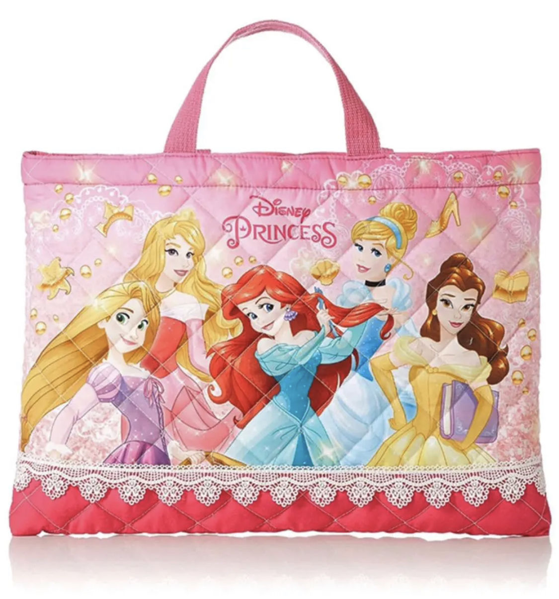 ディズニープリンセス キルトレッスンバッグ はな と ゆめ