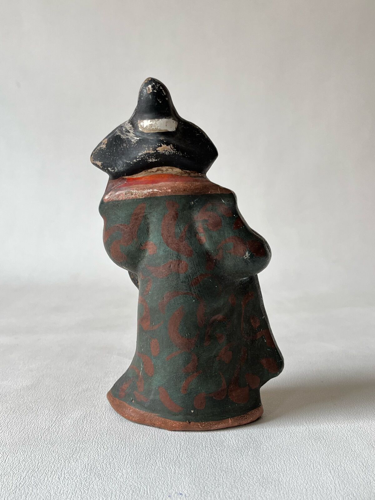 e1491 鵤幸右衛門 お福 高さ14cm 人形屋 幸右衛門 伏見人形 土人形