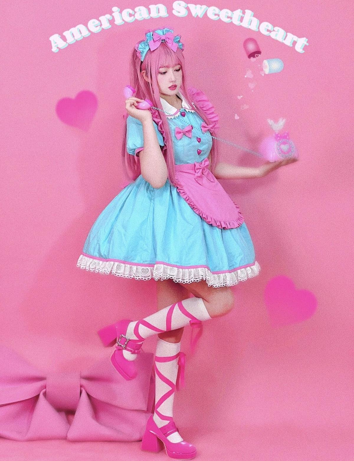 8000円 【DiamondHoney】キューティーアメリカンダイナー コスプレ