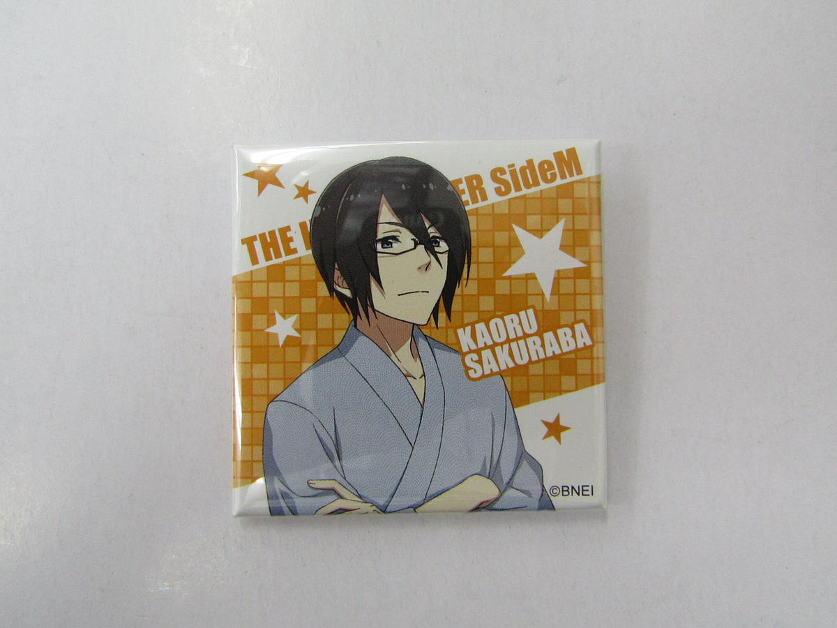 アイドルマスターsideM 桜庭薫 スクエア缶バッチ