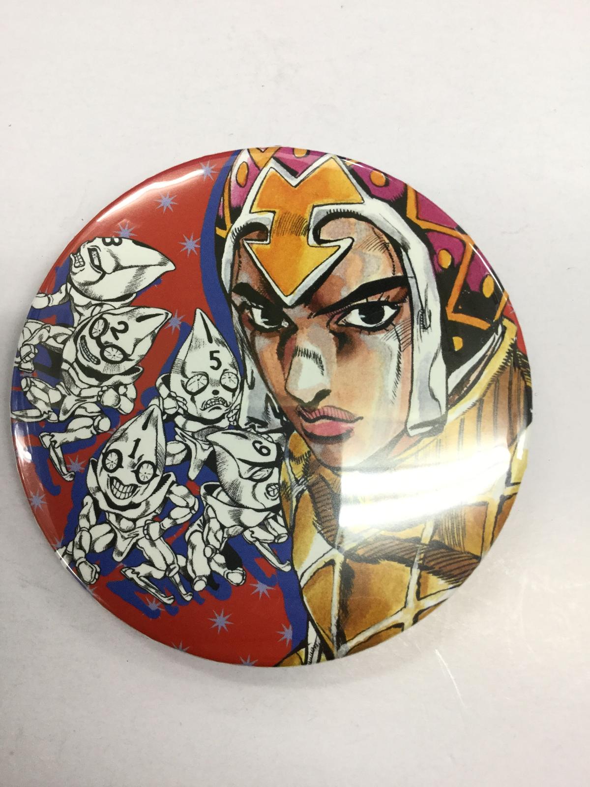 配送日指定可 新品 ジョジョ展 缶バッジ 第五部 ミスタ 15点セット