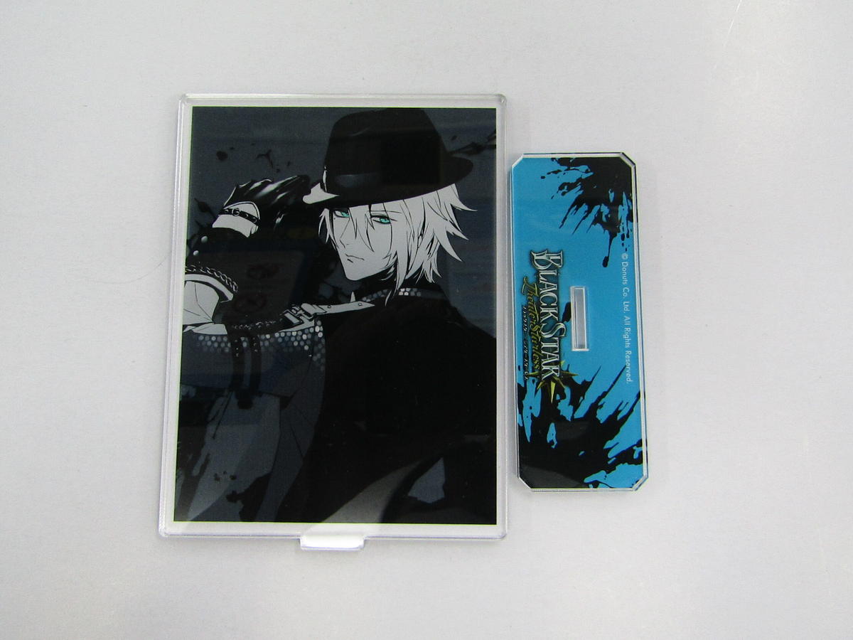 ブラックスター リンドウ カウントダウンイラスト アクリルスタンド K Booksなんば壱番館