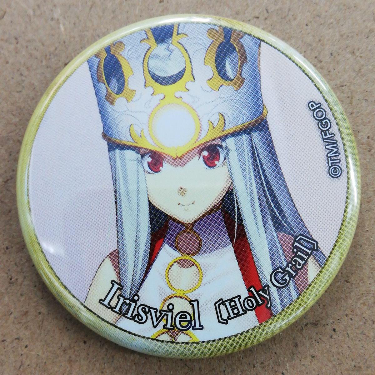 Fate Grand Order アイリスフィール 天の衣 霊基召喚缶バッジ イベントサー