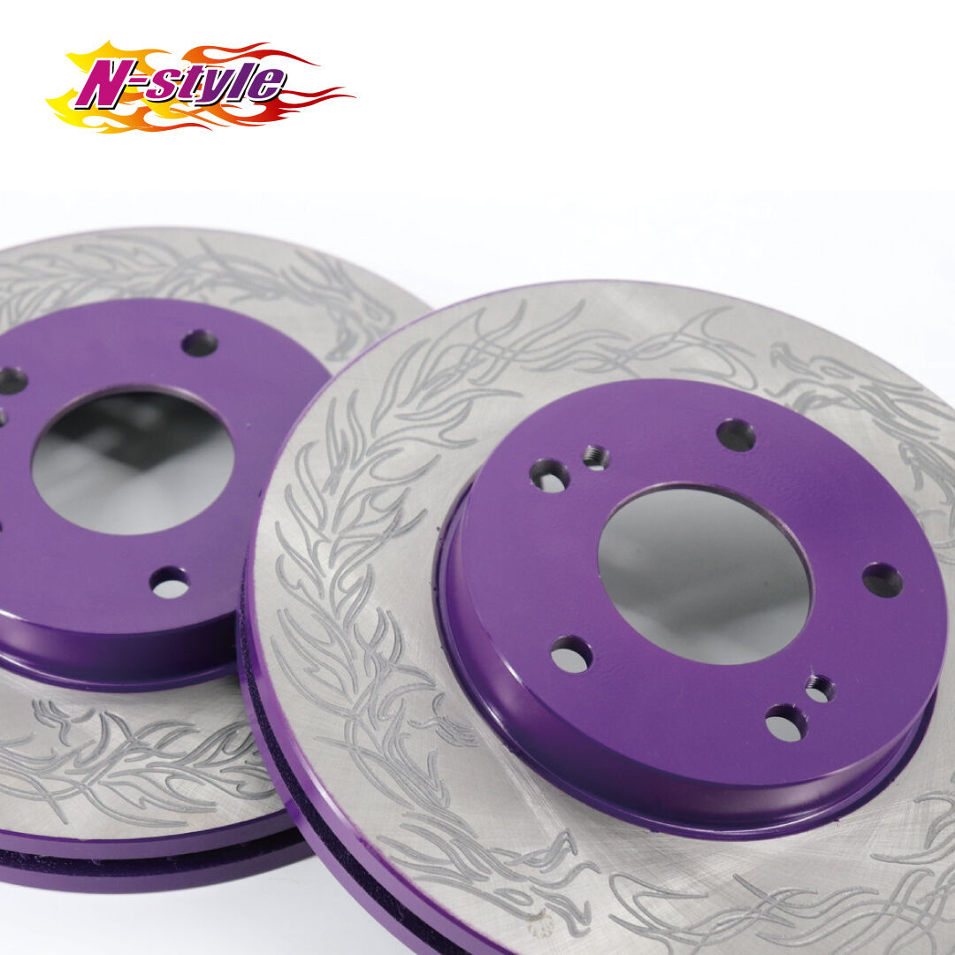 N-Style ブレーキローター ドラゴンスリット [S14・15ターボ/フロント