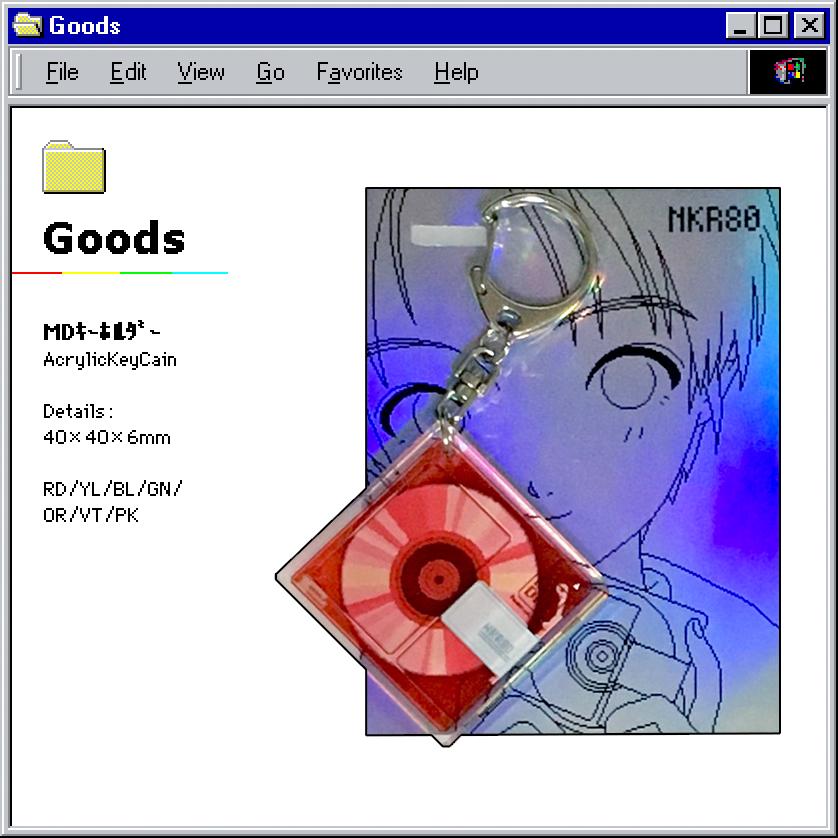 MDキーホルダー NEKURA