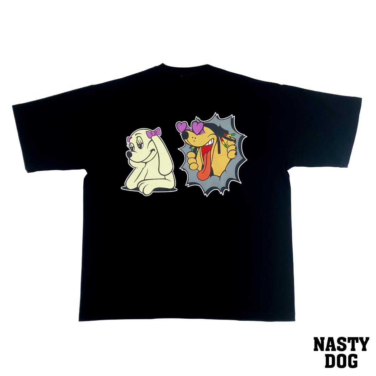 NastyDog/ Love Dog Tee Black