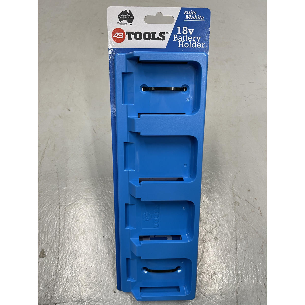 【入荷致しました！】48 Tools製 マキタ18V 14.4V兼用バッテリーホルダー4個口