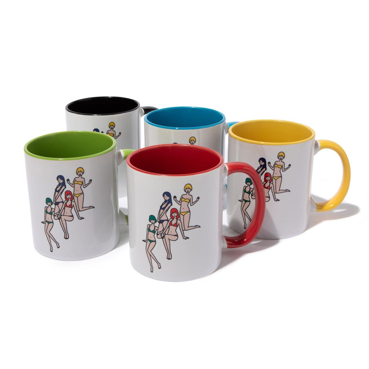 白根ゆたんぽ Inn Draw Four Mug Inn