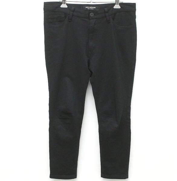 JUNYA WATANABE ジュンヤ ワタナベ ストレッチ クロップド パンツ 黒