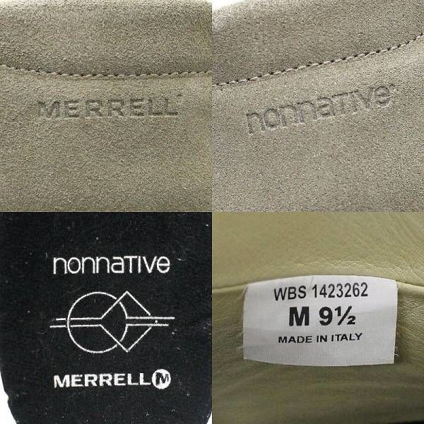 nonnative MERRELL ノンネイティブ メレル LEATHER レザー トレッキン...