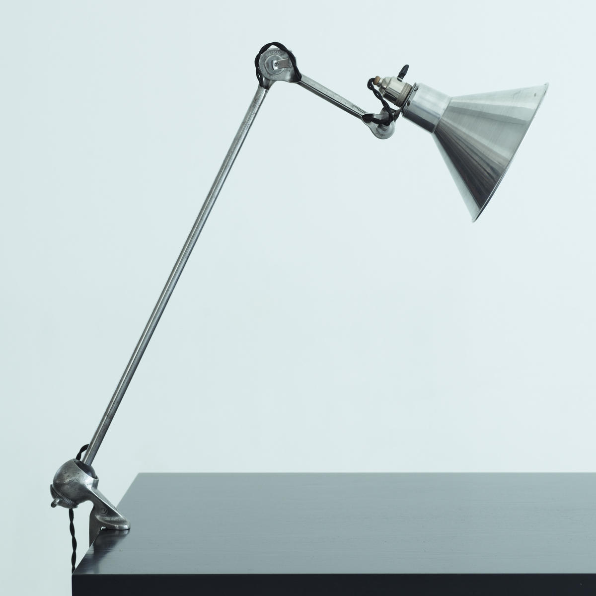 LAMPE GRAS 201 RAVEL NICKEL PLATED 1932~ ORIGIN...