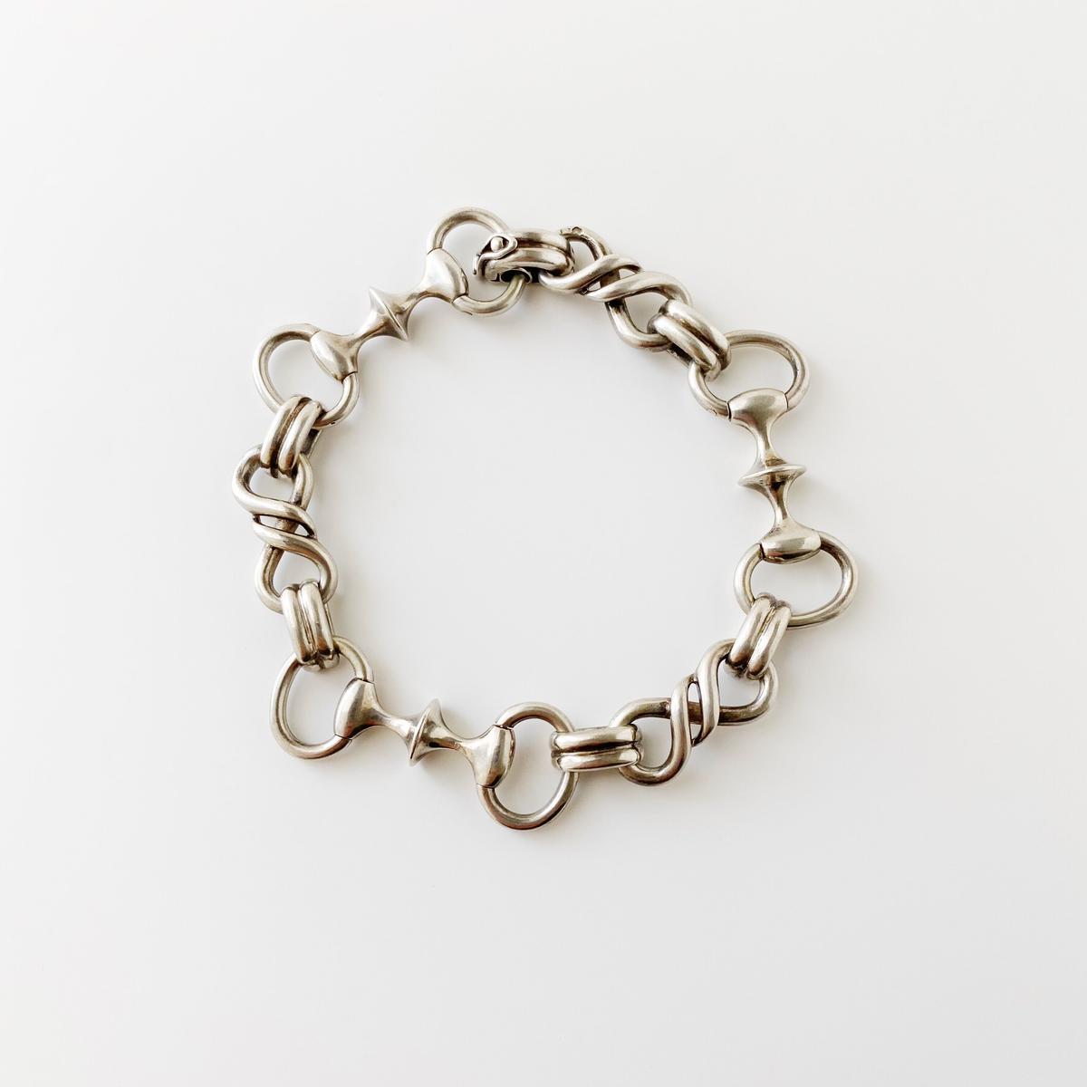 SOLD】Vintage HERMES Clé de sellette Bracelet | オンラインでの早期割引 HERMES Cythere Bracelet エルメス ブレスレット