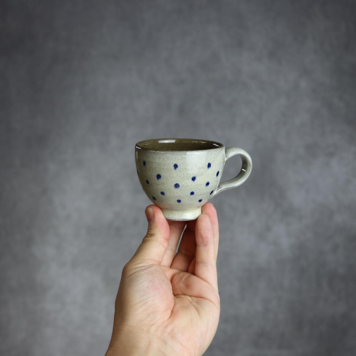 希少!宮中御用品 ナカヤマ 菊花御紋章入コーヒー碗皿 デミタス