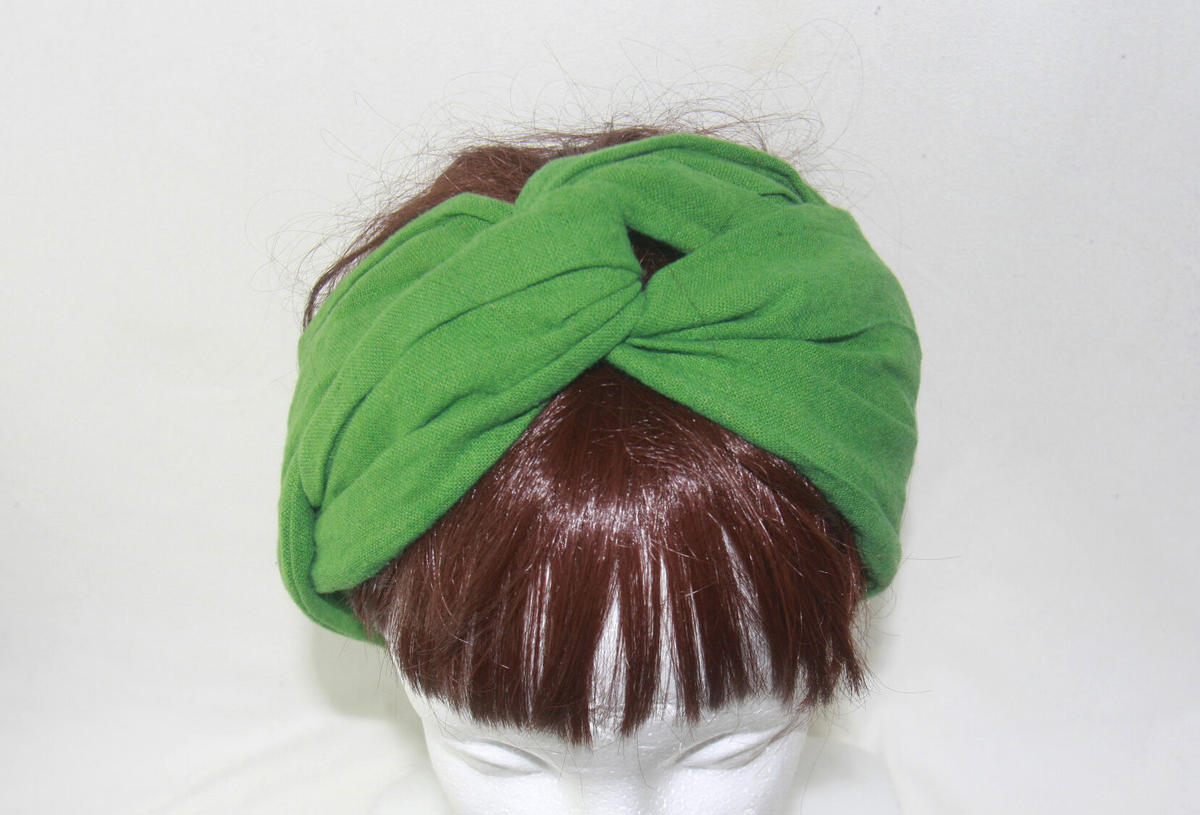 Nimili Wire Hair Band ヘアターバン ワイヤー入 コットンリネン素材