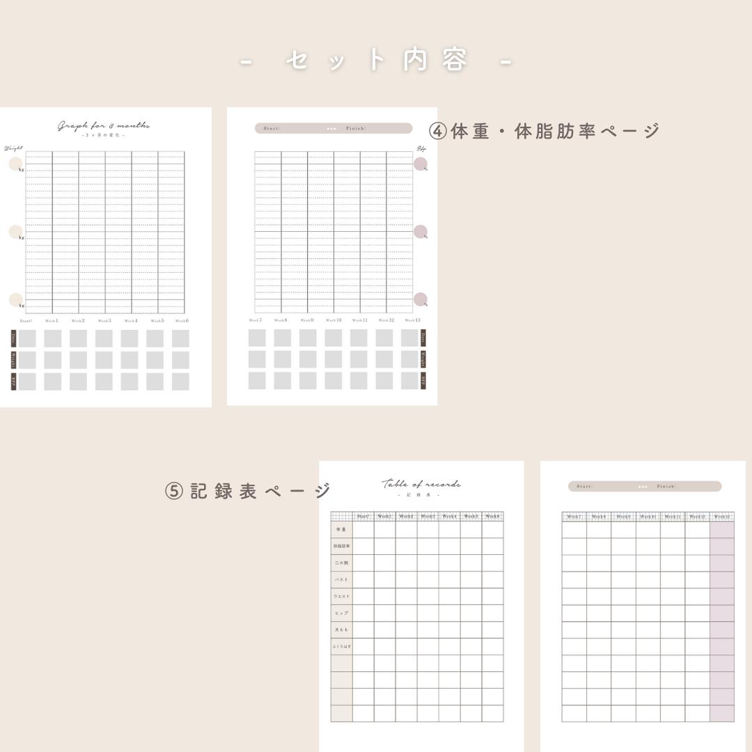 ダイエットノート Mukuri