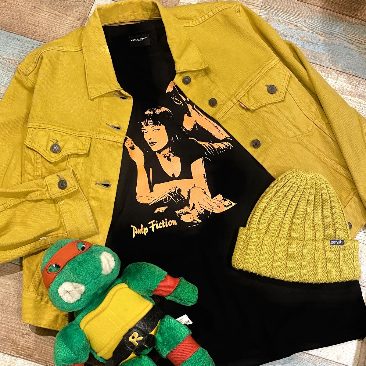 Levi's Denim Jacket Mustard Yellow DAISY