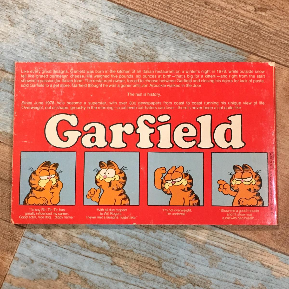 公式 B0361 Garfield ガーフィールド コミック 古本 雑誌 マガジン Dijelas In