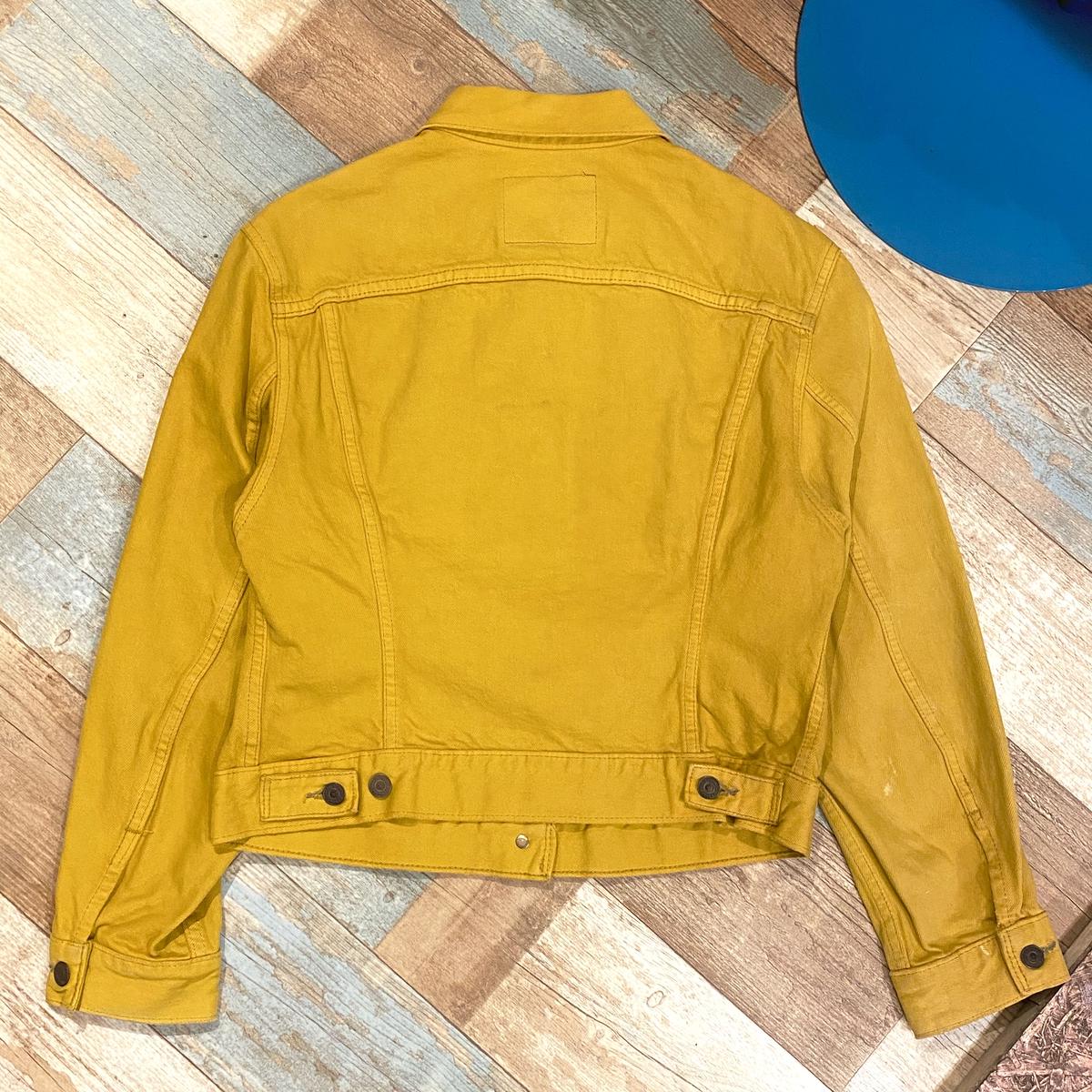Levi's Denim Jacket Mustard Yellow DAISY