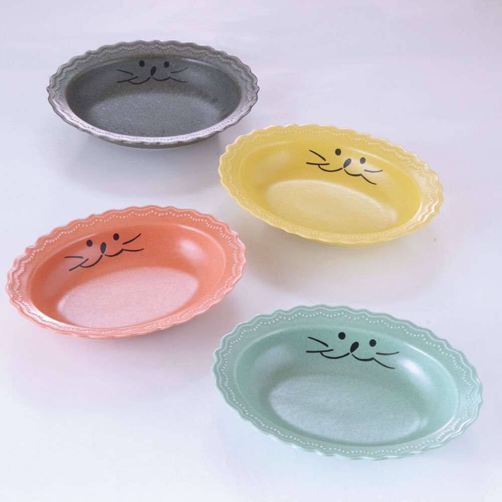 カラフルカレー皿 全4色 Nora Store