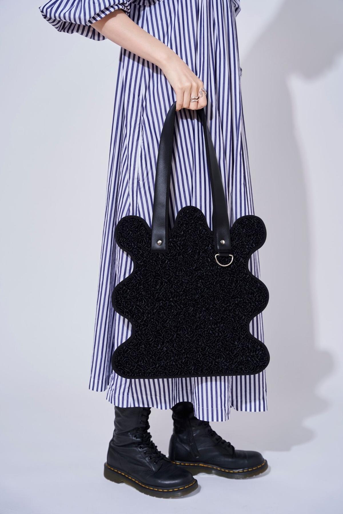 nori enomoto ノリエノモト wave tote bag