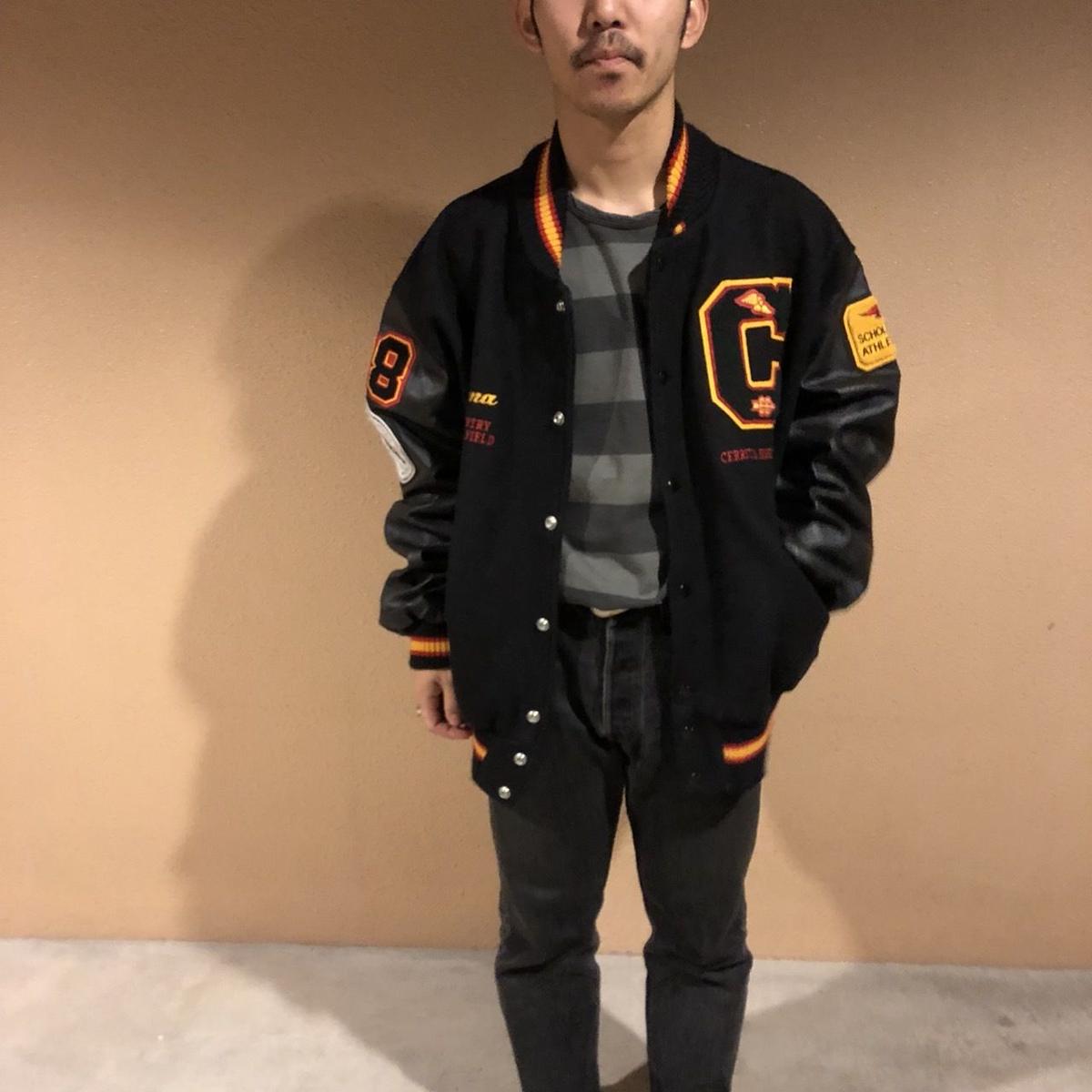 おトク 90´s TRANSPORT トランスポート7up メルトン スタジャン M