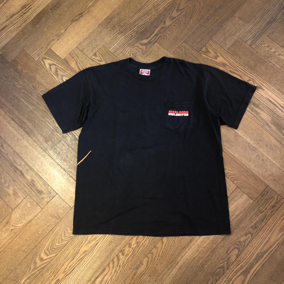 90's~ “MARLBORO” トカゲ 両面プリント Tシャツ USA製 (表記)L | N...