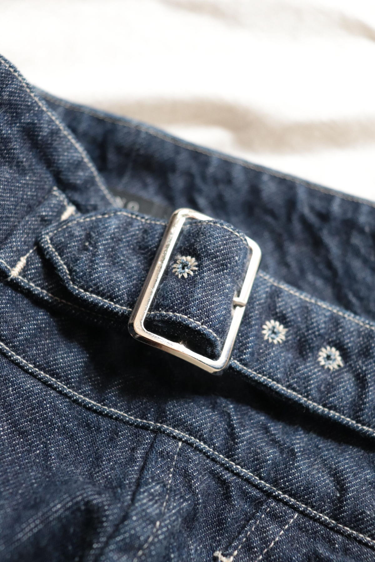 SIDE BELTED GURKHA TROUSERS [LENO] | NowN