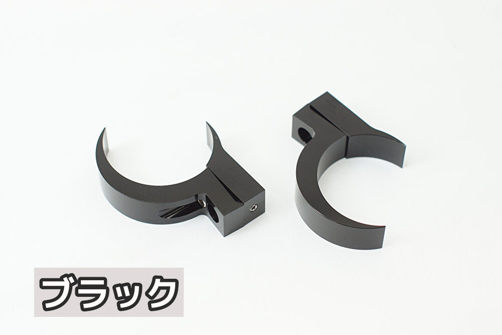 49mmフロントフォーク用 ウインカーステーset | custom factory Noy'...