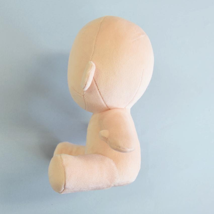 Dl販売 ソフトボアぬい 大 座りポーズボディ型紙 おまけ付き てづくり推しぬいbo