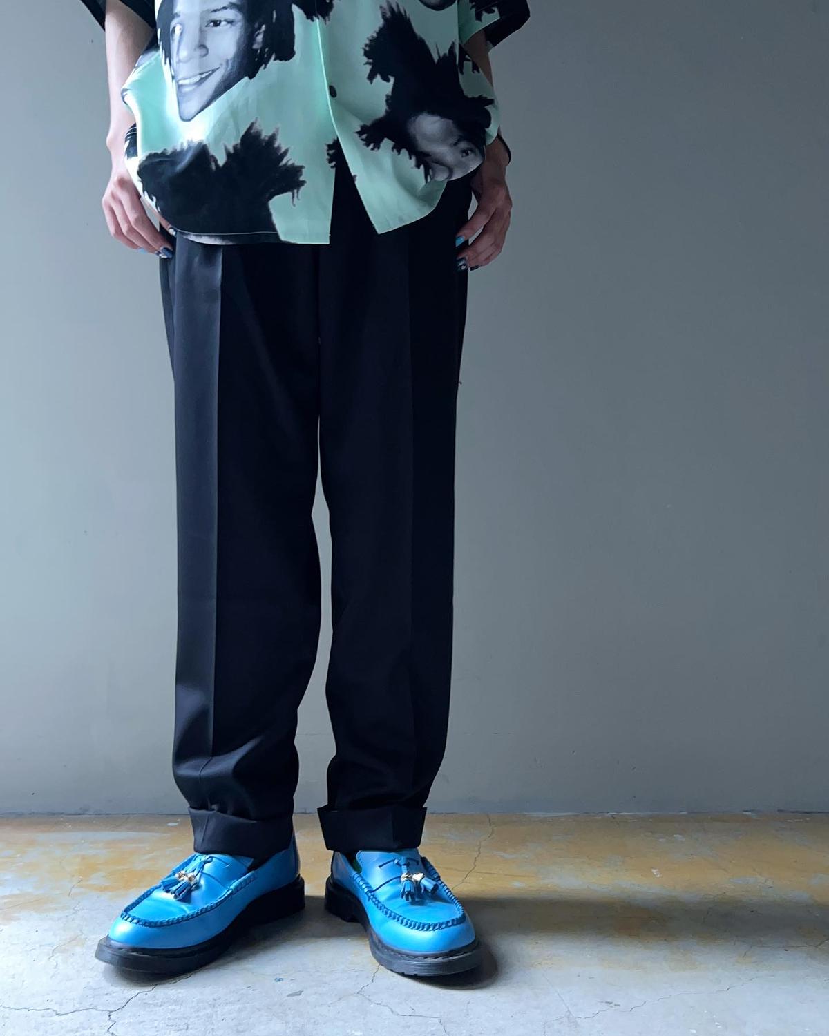 WACKO MARIA / 23SS DORMEUIL PLEATED TROUSERS(t...