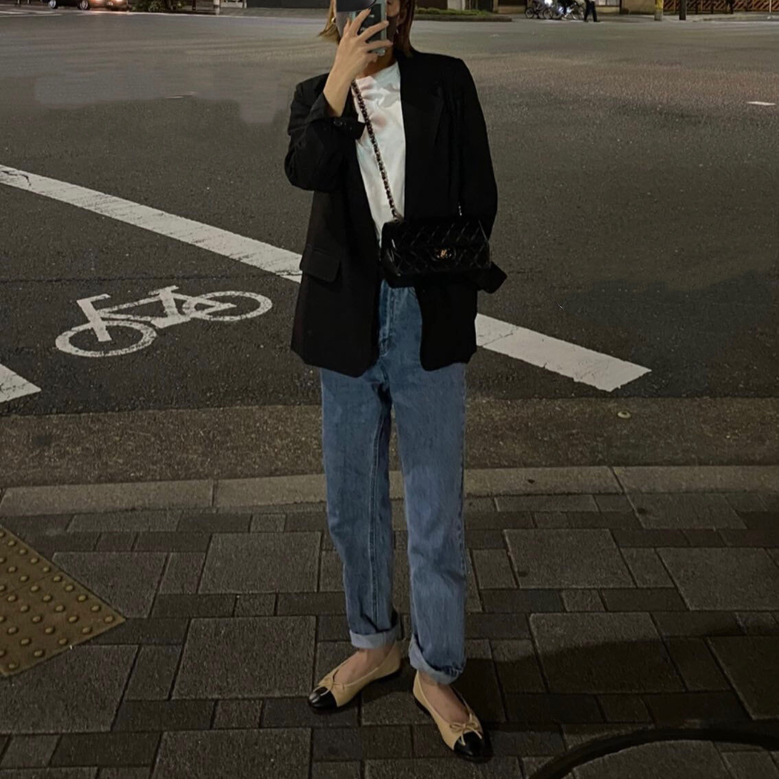 3月下旬お届け予定】ハイウエストテーパードデニム(S,M,L) | ok.soon 3月下旬お届け予定】ハイウエストテーパードデニム(S,M,L) | ok.soon
