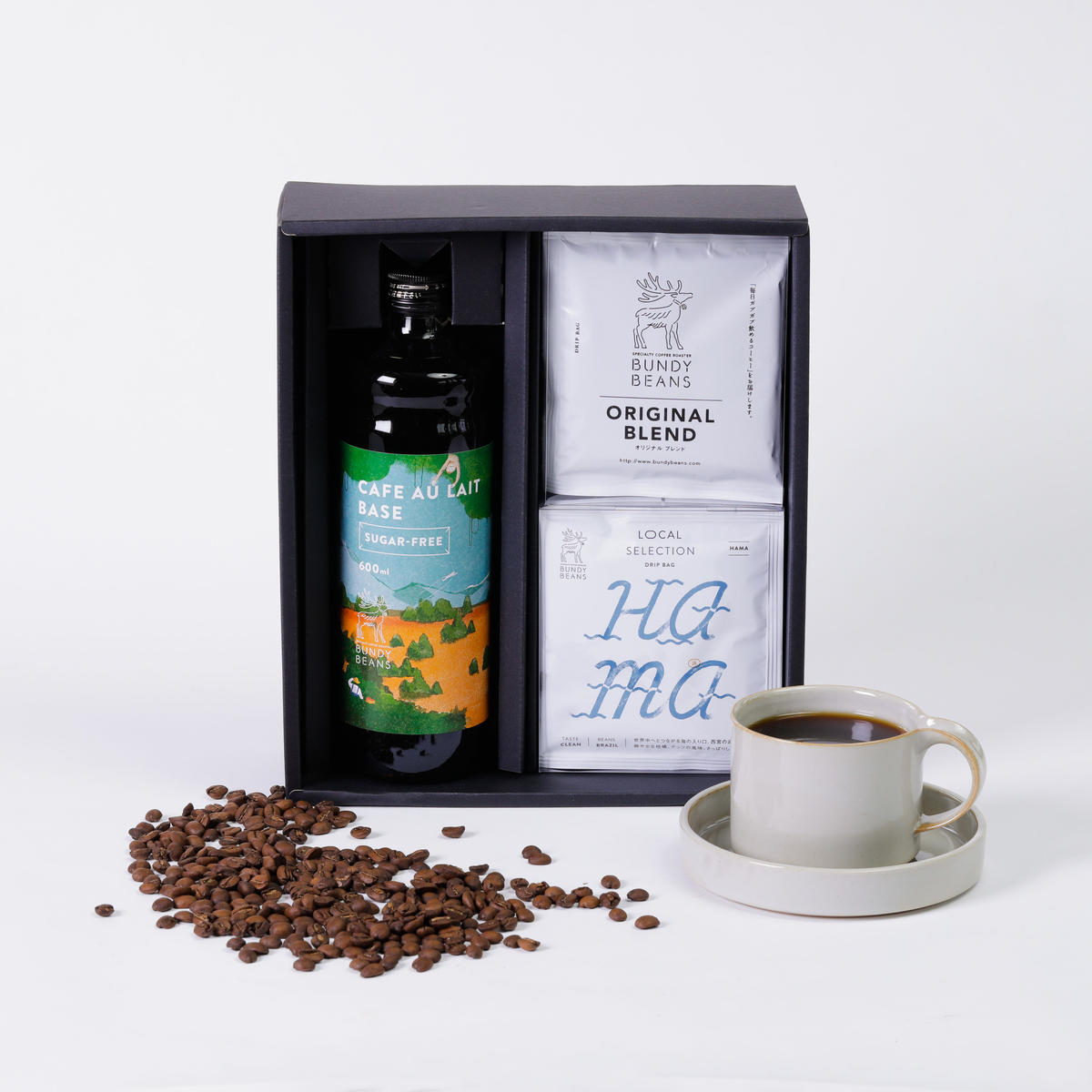 送料無料 定番コーヒーgift ドリップバッグ カフェオレベース Bundybeans