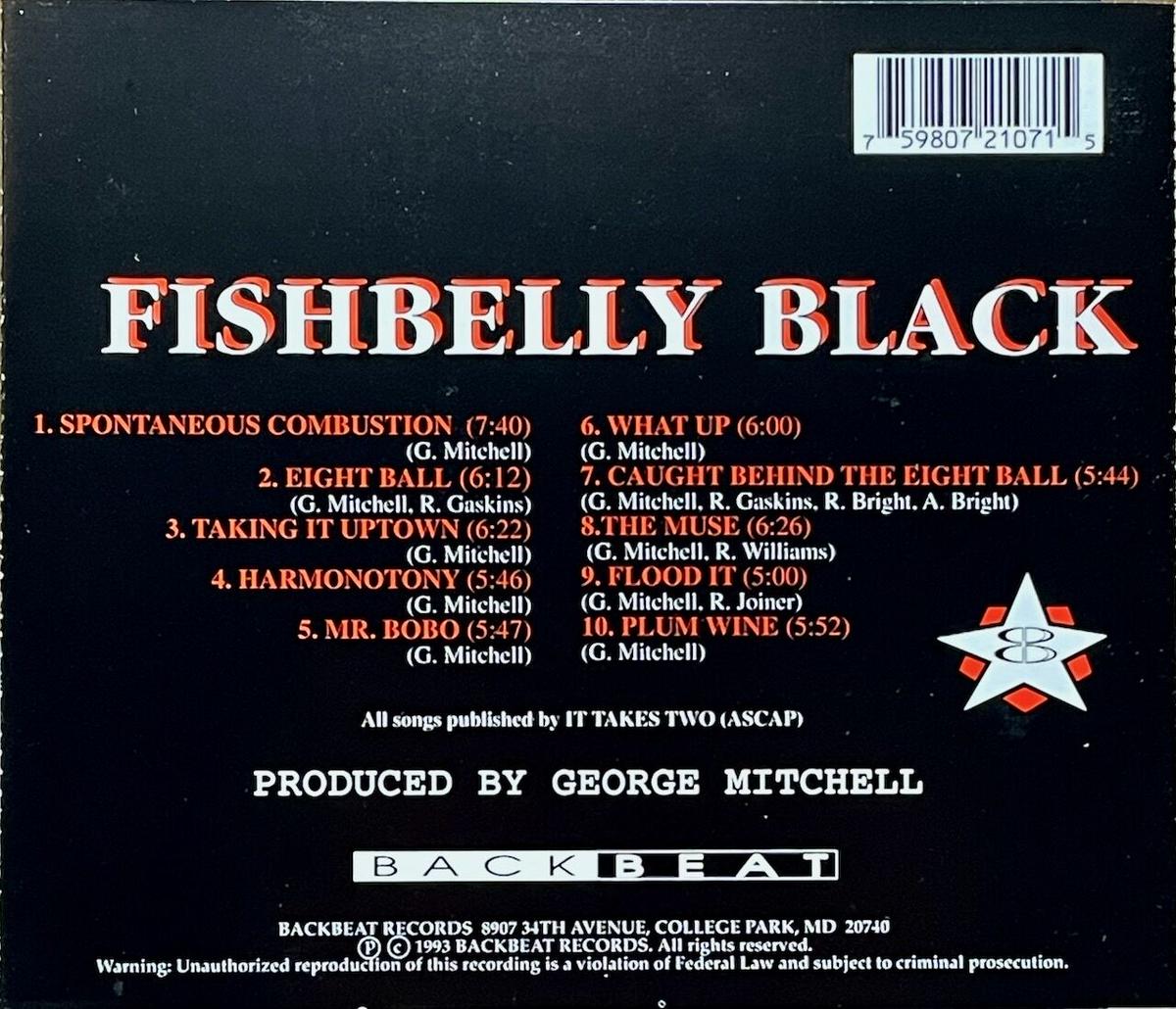 フィッシュベリー・ブラック/Fishbelly Black 音盤本舗