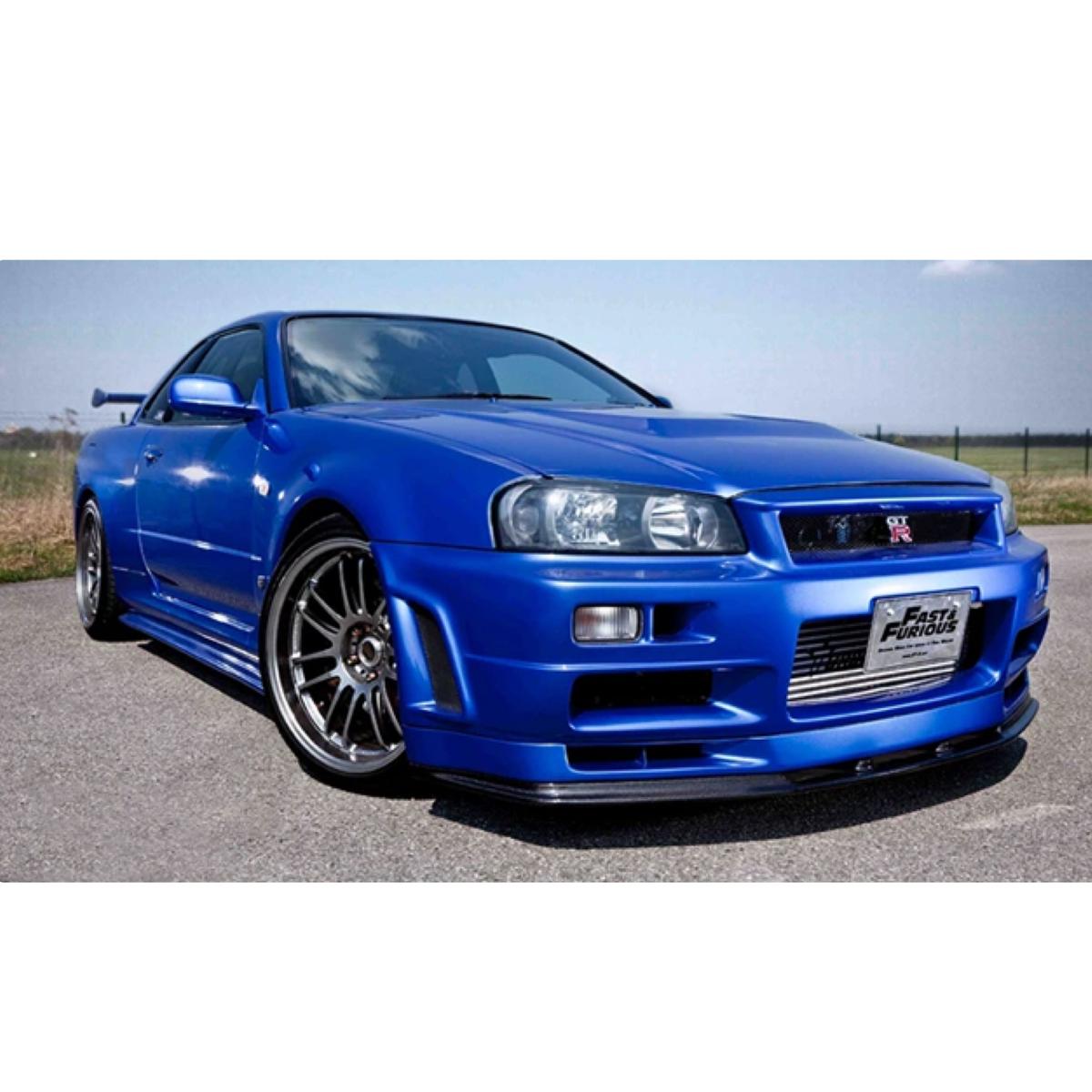 F9 日産スカイラインr34 Gt R ナンバープレート 3jrq158 カリフォルニア