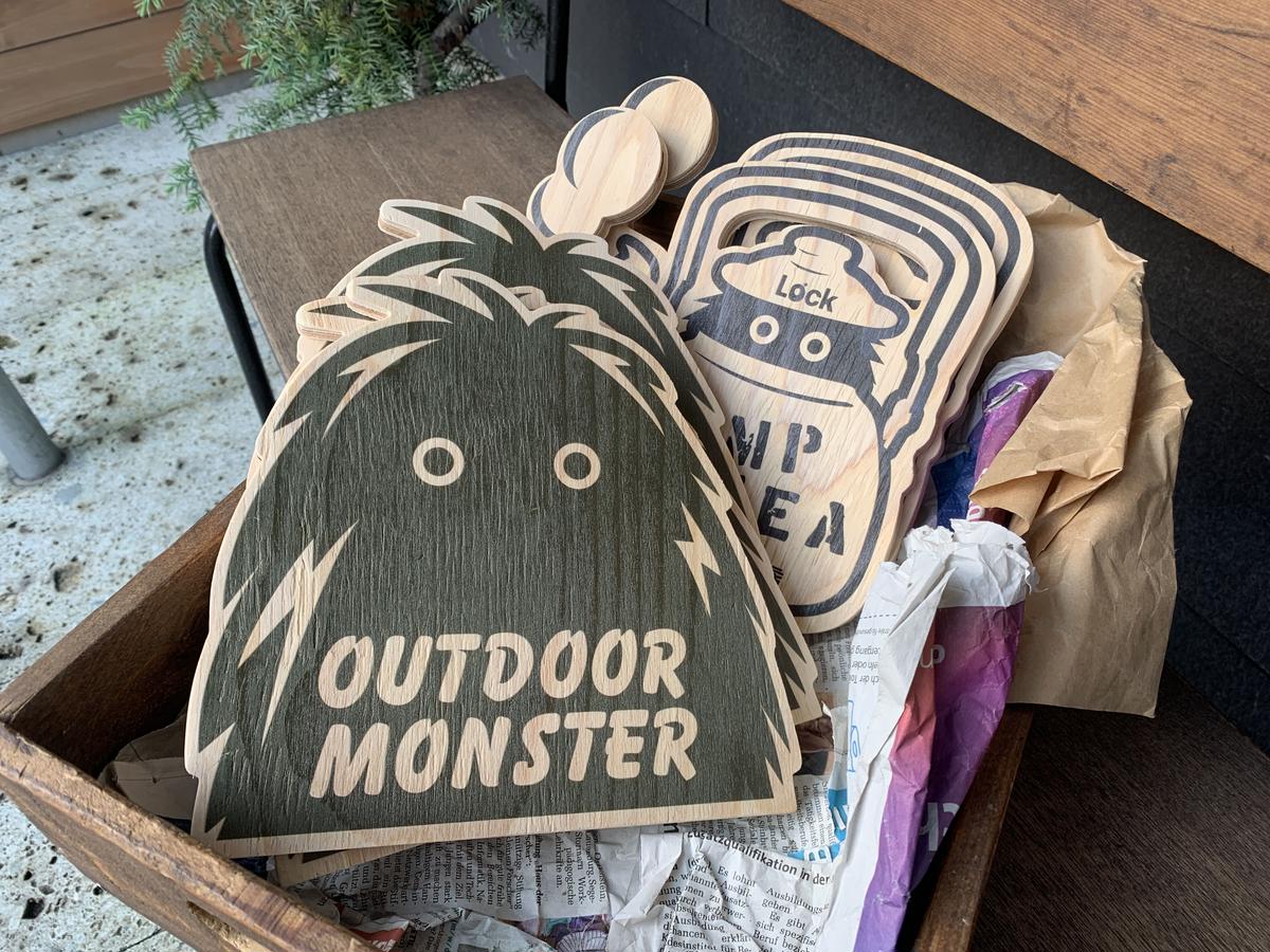 アウトドアモンスター　フリーボード OUTDOOR MONSTER アウトドアモンスター フリーボード