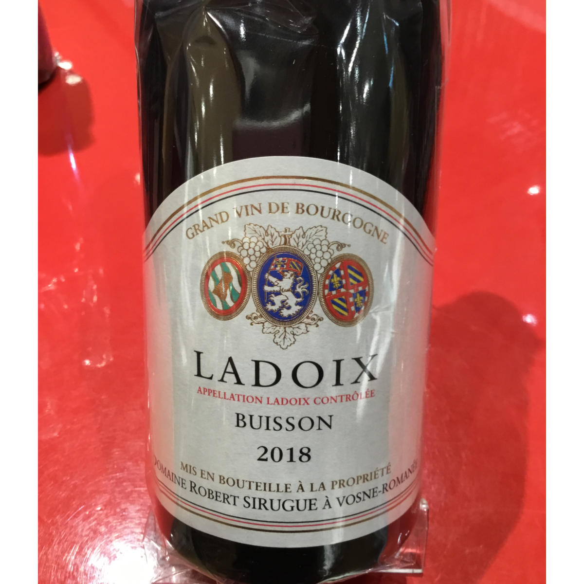 Ladoix Buisson 18 Domaine Robert Sirugue ラドワ
