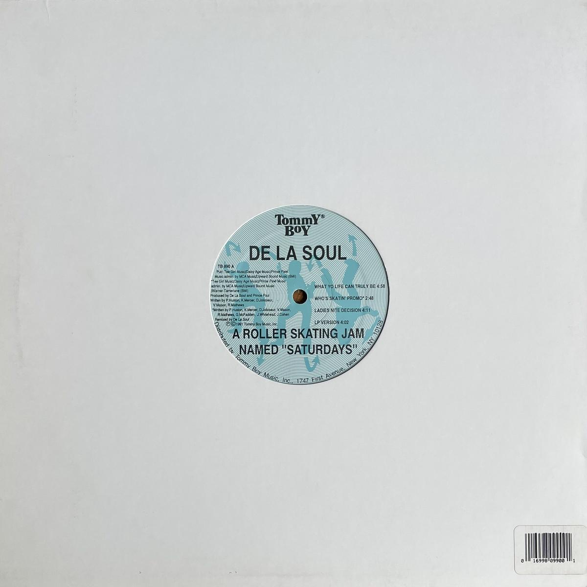 DE LA SOUL / A Roller Skating Jam Named "Saturd...