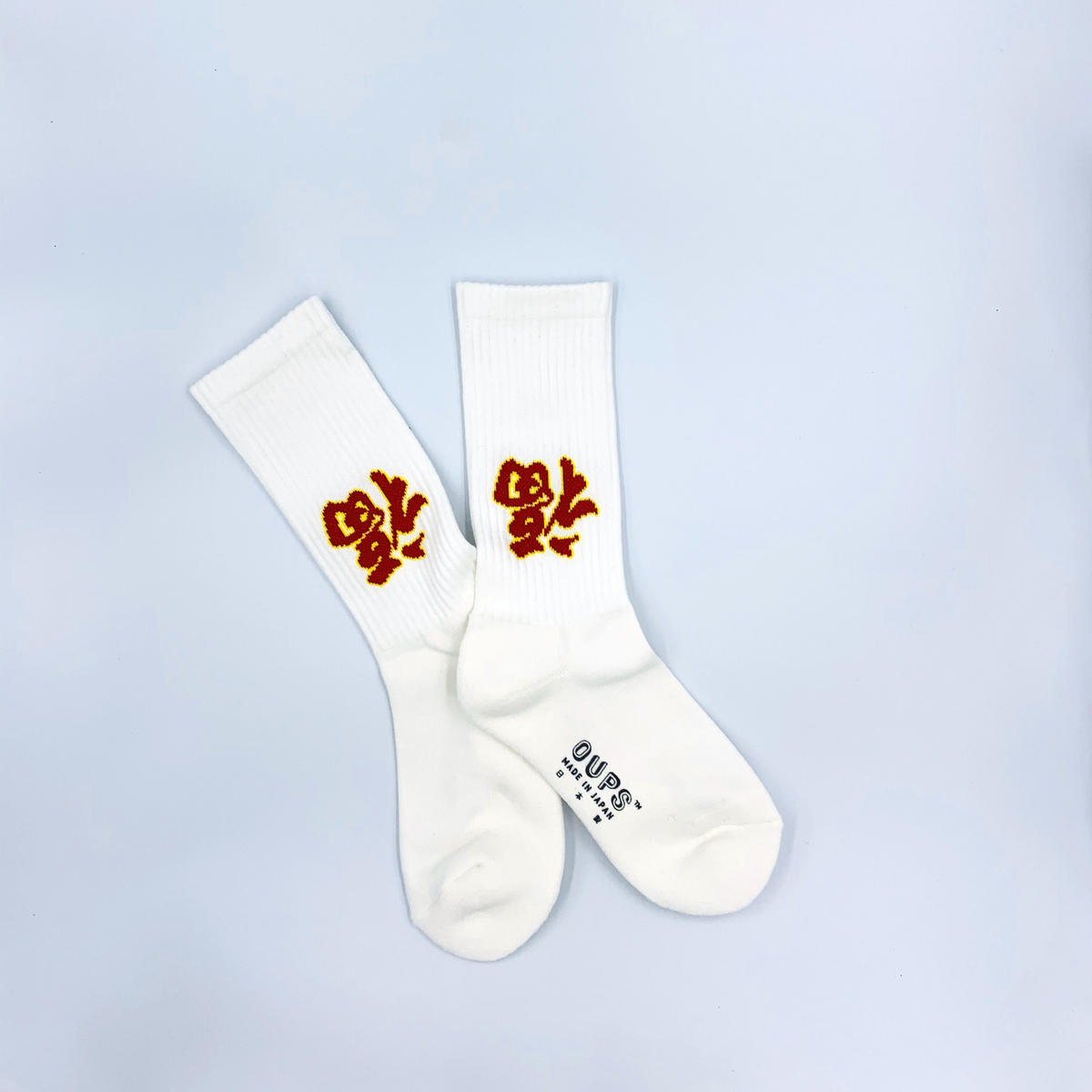 レディース】フォーチュンソックス_ホワイト | OUPS™ OFFICIAL STORE