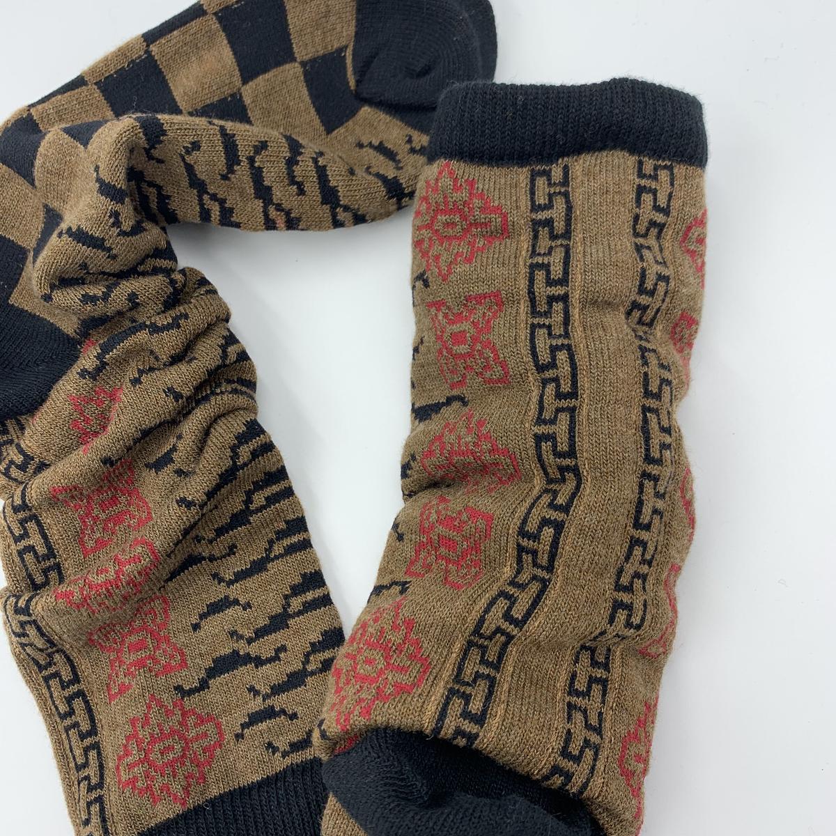 ついに再入荷 靴下 左右非対称 タイガー アニマル柄 ソックス プレゼントやペアルックでも お歳暮