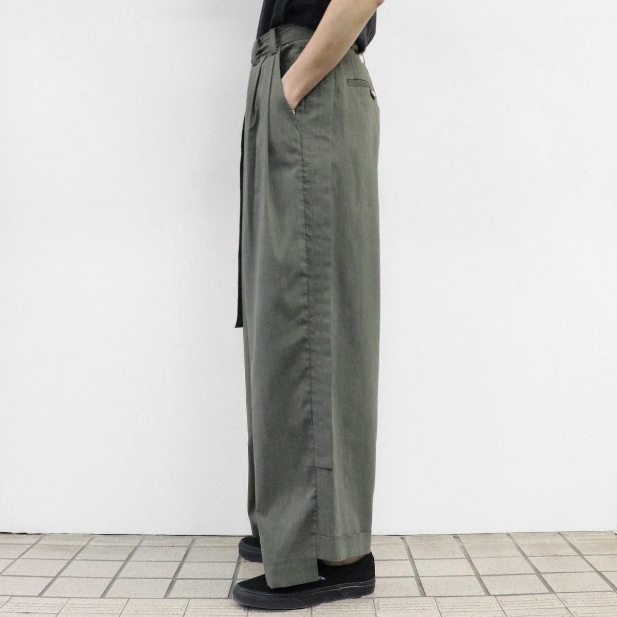 ohta yuki wide pants オオタ ワイドパンツ