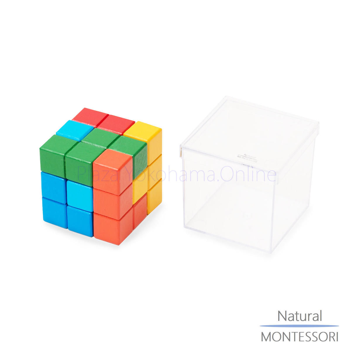 Natural Montessori Nm B003 立体パズルブロック Outlet