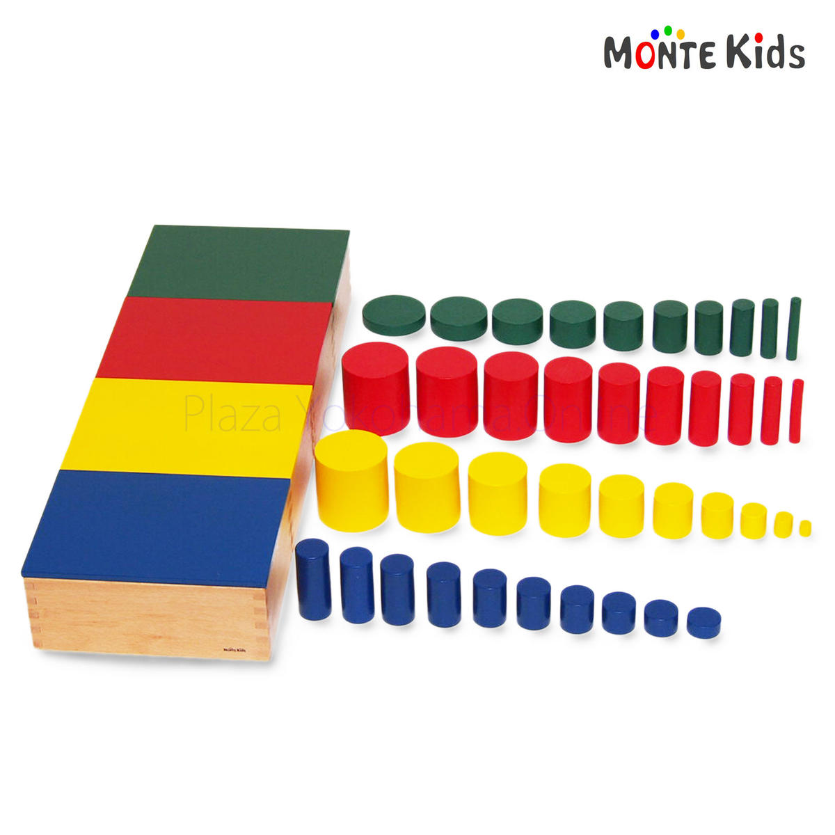 モンテッソーリ　色板 モンテッソーリ教具 感覚教育|色板（第2セット） <Nienhuis社製>|学研