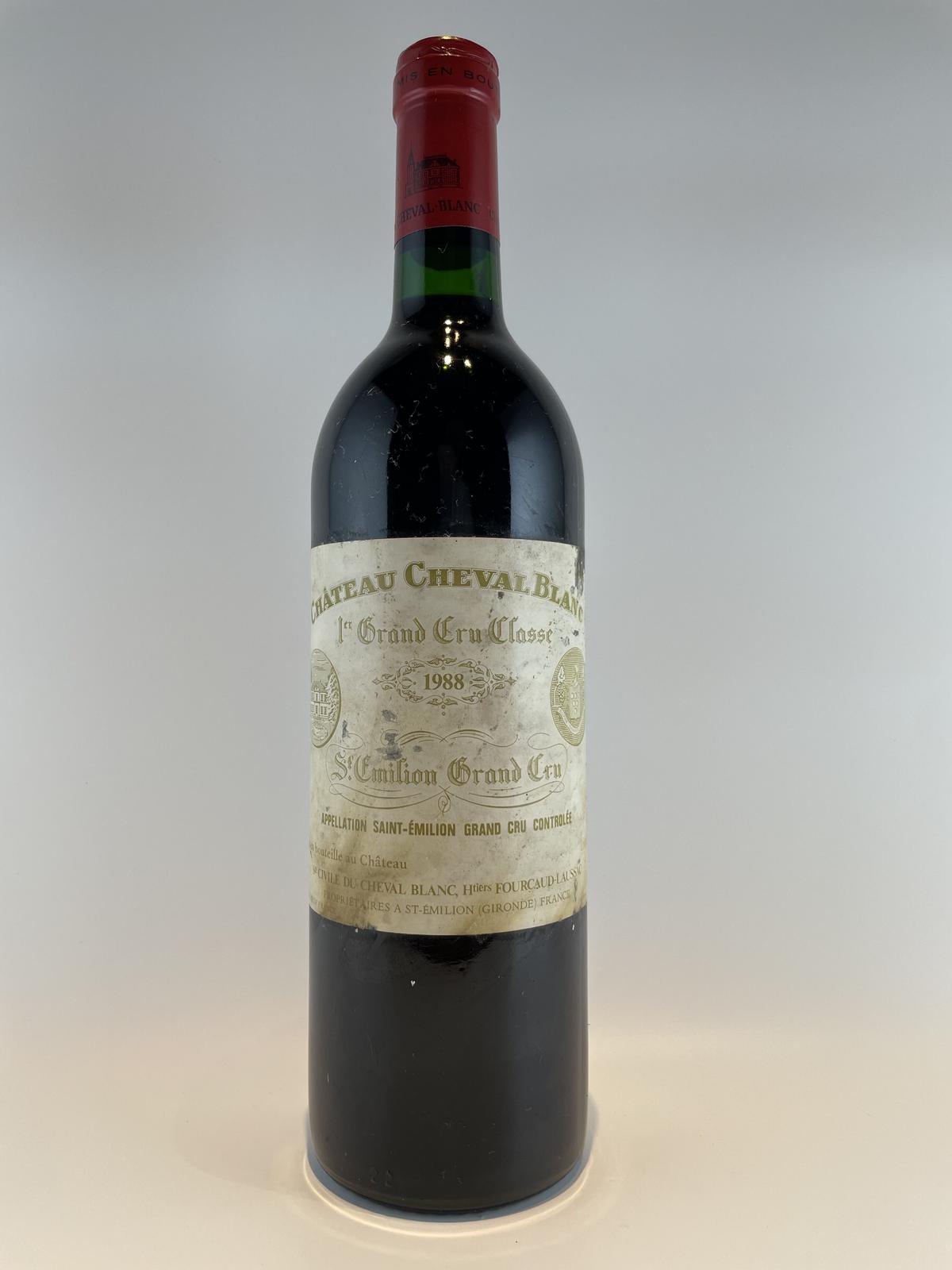 Chateau Cheval Blanc 1988 シュバルブラン 1988 Château Cheval Blanc - CellarTracker