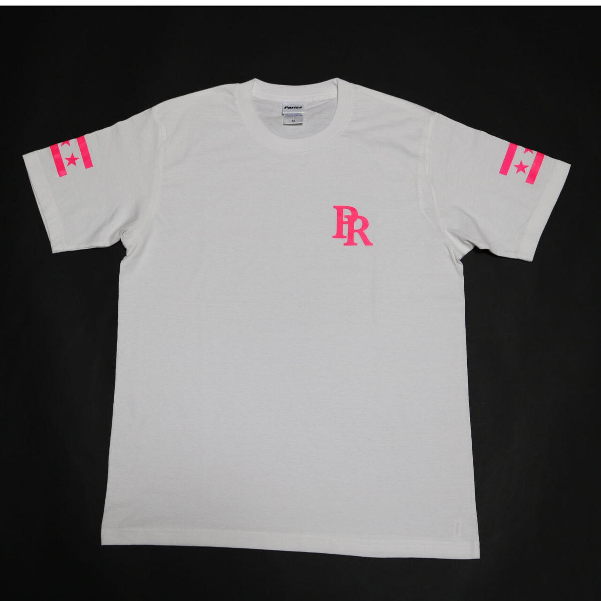 PRロゴ Tシャツ【ブラック×蛍光イエロー・ブラック×蛍光ピンク ...