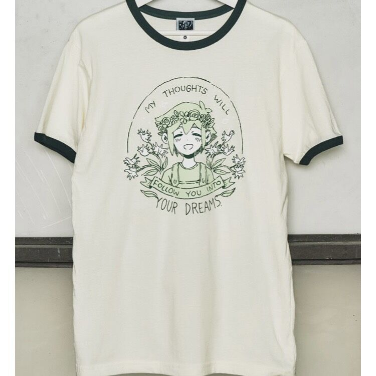 【OMORI】BASIL'S HOPE Ringer TShirt【OMOCAT】 P...